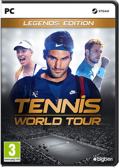 Tennis World Tour Легенди Издание PC Игра