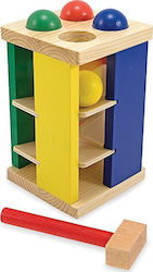 Melissa & Doug Hammer-Spielzeug Pound and Roll Tower Toy aus Holz für 24++ Monate