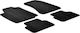 Lampa Set of Front and Rear Mats 4pcs Tray Type for Alfa Romeo Alfa 159 2005 Black