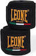 Leone AB705 Martial Arts Hand Wraps 3.5m Schwarz