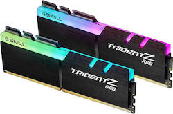 G.Skill Trident Z RGB 16GB DDR4 RAM με 2 Modules (2x8GB) και Ταχύτητα 2666 για Desktop