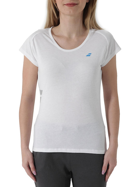 Babolat Core Tee Μπλούζα Λευκή