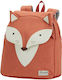 Samsonite Happy Sammies S Fox William School Bag Backpack Kindergarten Orange 7.5Liters