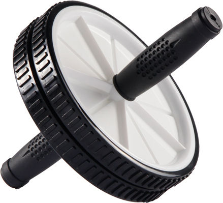 X-FIT 03-003-330 Abdominal Wheel White with Anti-Slip Handles