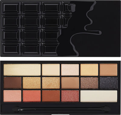 Revolution Beauty I Heart Chocolate Eye Shadow Palette in Solid Form Vice 22gr