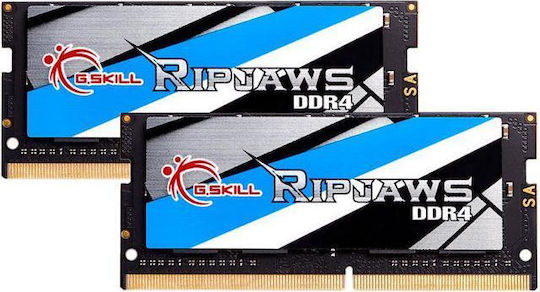 G.Skill Ripjaws DDR4 16GB RAM με 2x8GB Modules και Ταχύτητα 3200 για Laptop
