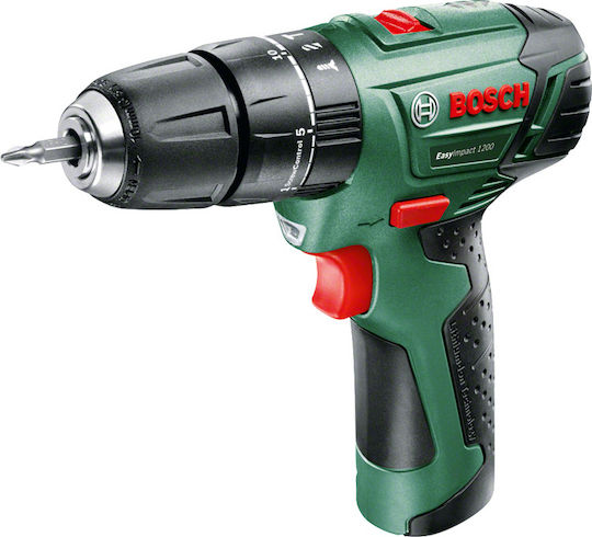 Bosch EasyImpact 1200 Percussive Drill Driver Battery 12V 1x1.5Ah