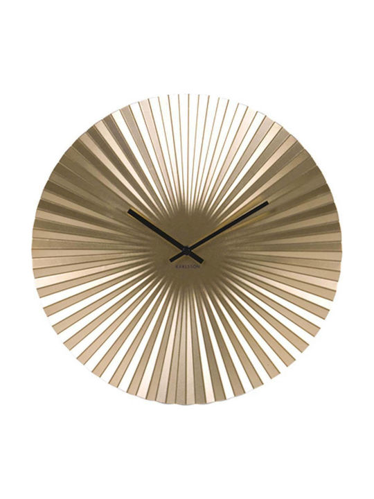 Karlsson Sensu Wall Clock Metallic Ø50cm