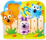 Lemnos Puzzle pentru Copii cu Îmbinări Knob Pets pentru 1+ Ani 3buc Hape