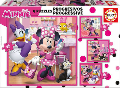 Lemnos Puzzle pentru Copii Minnie Happy Helpers pentru 3++ Ani 73buc Educa