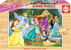 Ξύλινο Παιδικό Puzzle Disney Princess 100pcs για 6+ Ετών Educa