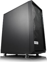 Fractal Design Meshify C Midi Tower Κουτί Υπολογιστή Μαύρο