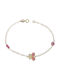 Children's bracelet K9 with butterfly 028287 028287 Gold 9 Carat