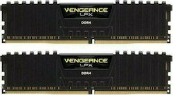 Corsair Vengeance LPX 32GB DDR4 RAM με 2 Modules (2x16GB) και Ταχύτητα 3000 για Desktop