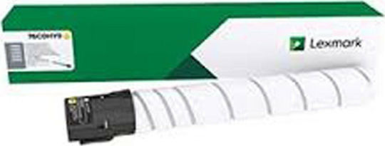 Lexmark 34K Γνήσιο Toner Laser Εκτυπωτή Κίτρινο High Yield 34000 Σελίδων (76C0HY0)