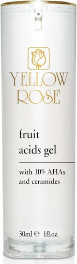 Yellow Rose Fruit Acids Gel For Face & Lips Day For Moisturizing & Blemishes With Ceramides & Centella Asiatica 30ml