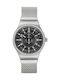 Swatch Sistem Meche Watch Automatic with Silver Metal Bracelet