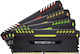 Corsair Vengeance RGB 64GB DDR4 RAM cu 4 module (4x16GB) și Viteză 3200 pentru Desktop