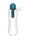 Bobble Infuse Πλαστικό Παγούρι με Φίλτρο 590ml Διάφανο/Μπλε