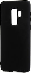 Senso SOFT TOUCH Silicone Back Cover Black (Galaxy S9)