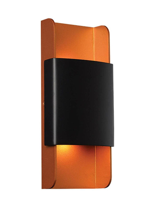 Aca Classic Wall Lamp with Integrated LED and W...