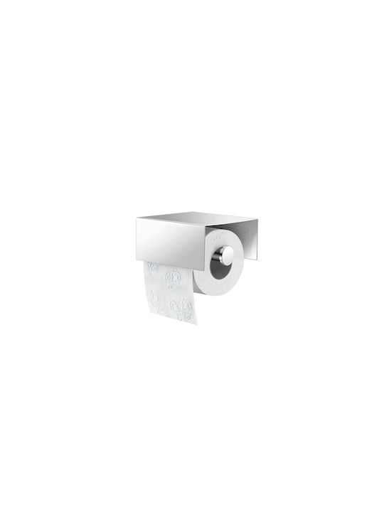 Sanco Toilet Roll Holder Professional 00856-Α03 Χαρτοθήκη Επιτοίχια Inox Ασημί