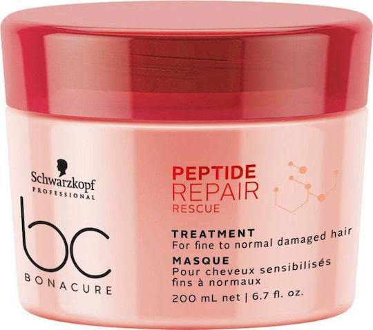 Schwarzkopf Peptide Repair Rescue Treatment Hair Mask for Repairing 200ml