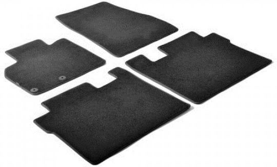 Lampa Set of Front and Rear Mats 4pcs for Renault Espace 2015+ Black