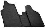 Lampa Front Mats 2pcs from Rubber for Peugeot Expert Fiat Scudo Citroen Jumpy Black