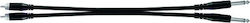 Proel BULK555LU 2x 6.3mm male - 2x RCA male