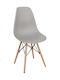 Loft Kitchen Polypropylene Chair Grey 46x55x81cm