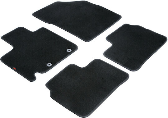 Lampa Set of Front and Rear Mats 4pcs for Suzuki Ignis Black