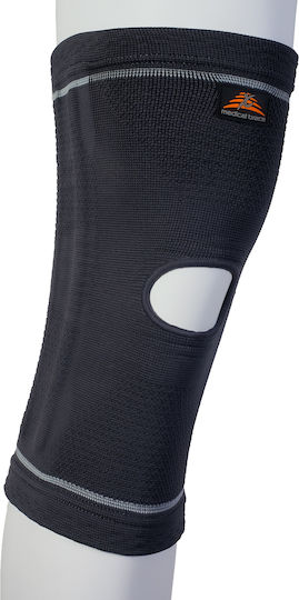 Medical Brace MB.4006 Elastic Knee Brace with Hole & Pads Black