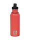 Ecolife Coral Sport Sticlă de apă Oțel inoxidabil 600ml Roșu