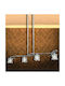 Home Lighting Da Luz Κρεμαστό Φωτιστικό Ασημί Ράγα για 10 Λαμπτήρες G9 85x55εκ.