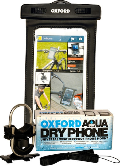 Oxford Dryphone Universal Suport Motocicletă cu carcasă pentru pe volan