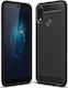 Hurtel Nova 3e Silicone Back Cover Black (Huawei P20 Lite)