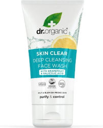 Dr.Organic Skin Clear Organic Tea Tree Deep Gel Facial Cleanser 125ml Dr.Organic Skin Clear Organic Tea Tree Deep Gel Facial Cleanser 125ml
