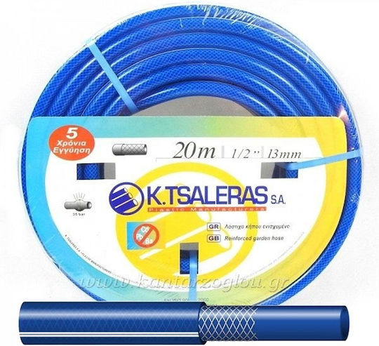 Tsaleras Furtun de grădină Udare Blue Plex 1/2" 20m