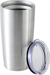OZtrail Sip n Grip Auto Mug 550ml Ασημί