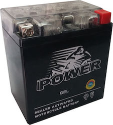 Power Batteries Gel GEL Motorradbatterie YB12AL-BS mit Kapazität 12Ah Power Batteries Gel GEL Motorradbatterie YB12AL-BS mit Kapazität 12Ah