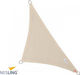 Nesling Triangle Shade Sail Ecru 4x4x5.7m 285gr/m²