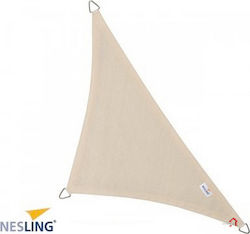 Nesling Triunghi Umbrela Sail Ecru Cu cerc 5x5x...