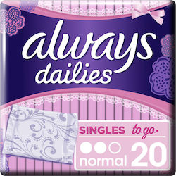 Always Dailies Singles To Go Normal Σερβιετάκια...
