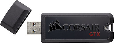 Corsair Voyager GTX 128GB USB 3.1 Stick Μαύρο