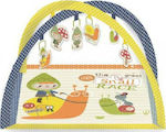 Kikka Boo Activity Playmat Snail Race Multicolour for 0+ months (LxW) 85x85cm