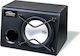 Subwoofer E-10 Αυτοενισχυόμενο Subwoofer Αυτοκινήτου 10" 150W RMS με Κούτα