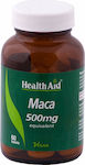 Health Aid Maca 500mg 60 Mützen