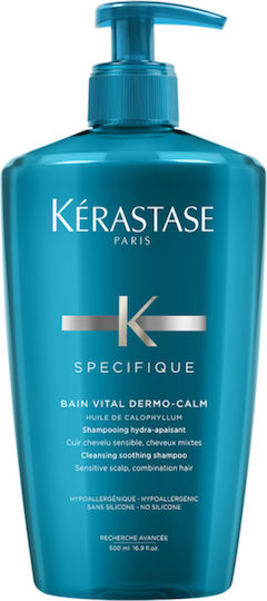Kérastase Specifique Bain Vital Dermo-Calm Σαμπουάν Κατά της Ξηροδερμίας για Ευαίσθητο Τριχωτό για Όλους τους Τύπους Μαλλιών 500ml