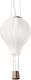 Ideal Lux Dream Big SP1 Single Bulb Kids Lighting Pendant Metallic 42W with Drive Size E27 In White Colour 30cm